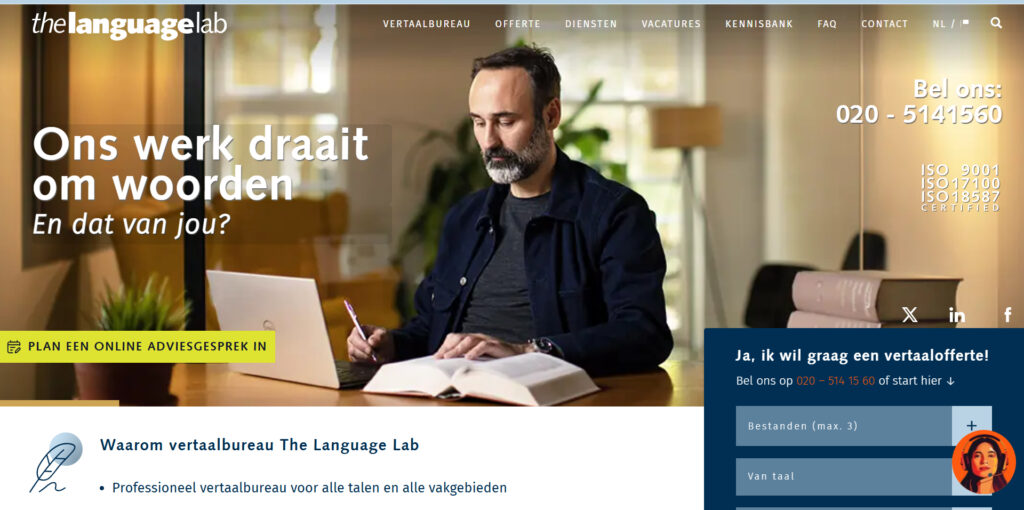 Steeds meer vraag naar vertalers