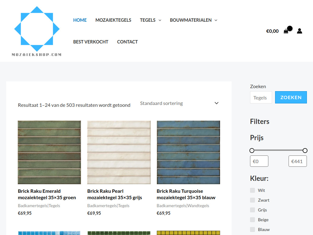 Mozaïek Tegels Kopen Online Voordelig en snel Thuisbezorgt